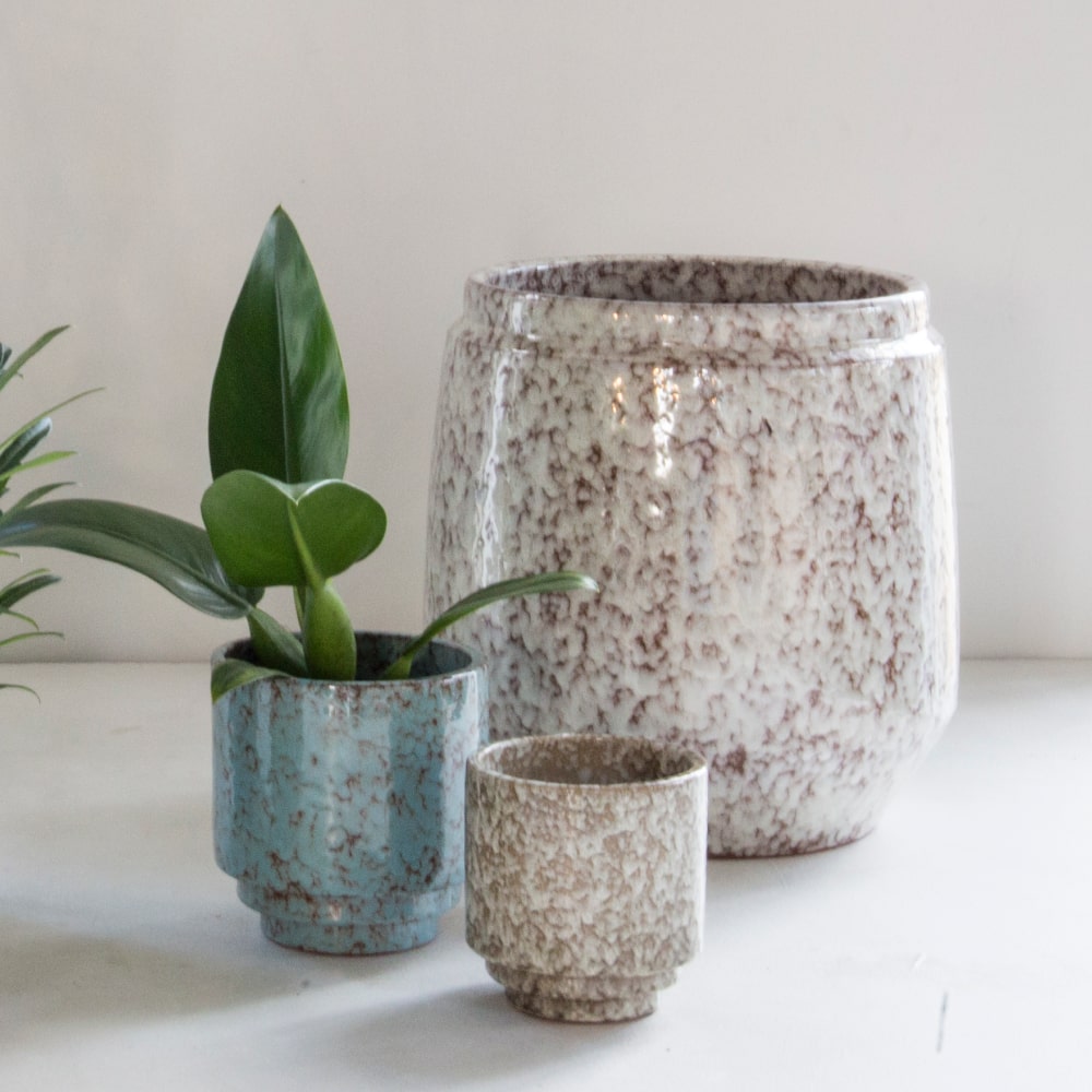 Obal na květináč Antes Pískově Hnědá