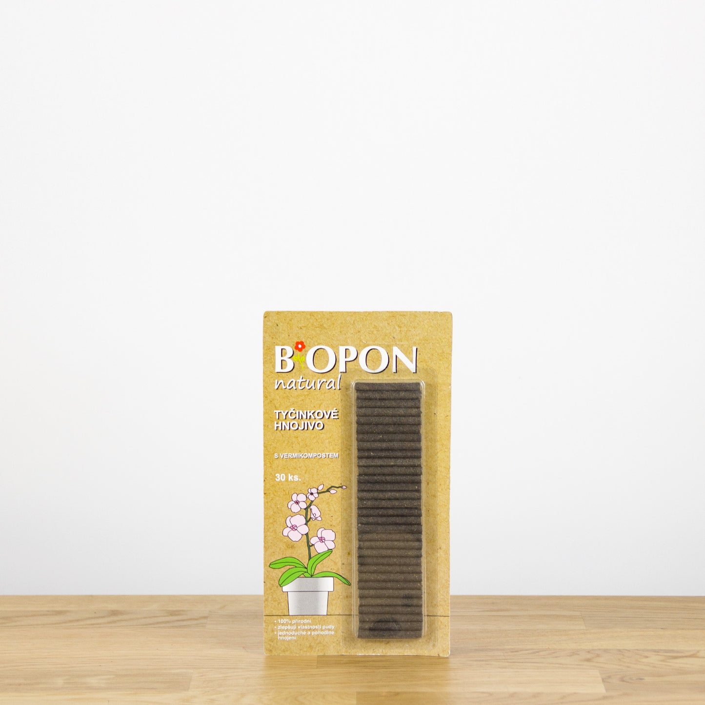 Bopon hnojivé tyčinky s vermikompostem