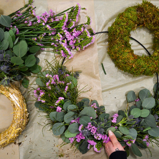 Workshop: Tvorba a dekorování jarních věnců