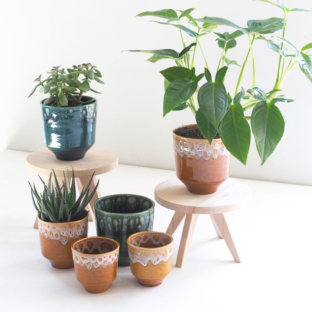 Obal na květináč Otis Zelená