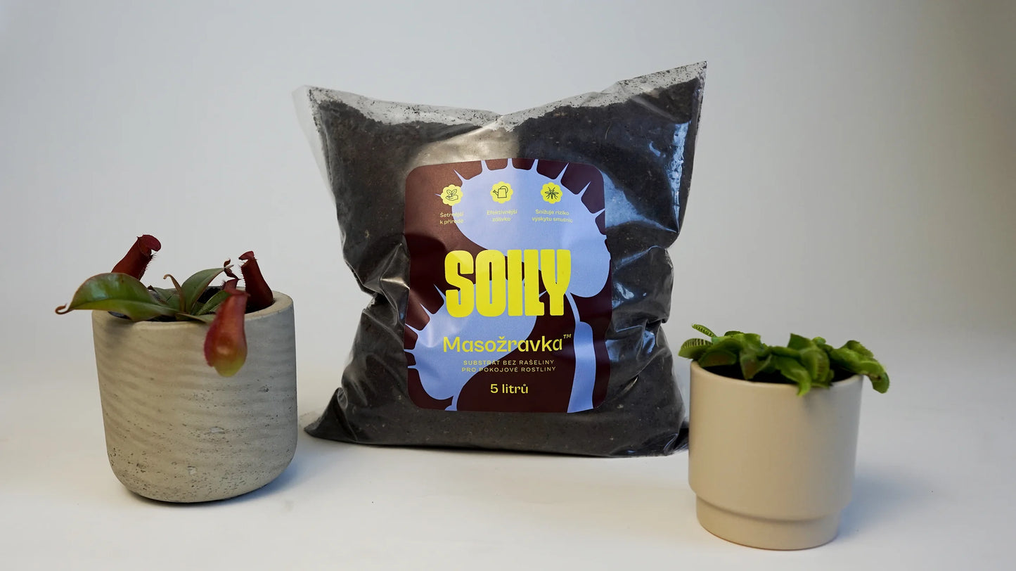 SOILY MASOŽRAVKA™ – Substrát s rašelinou