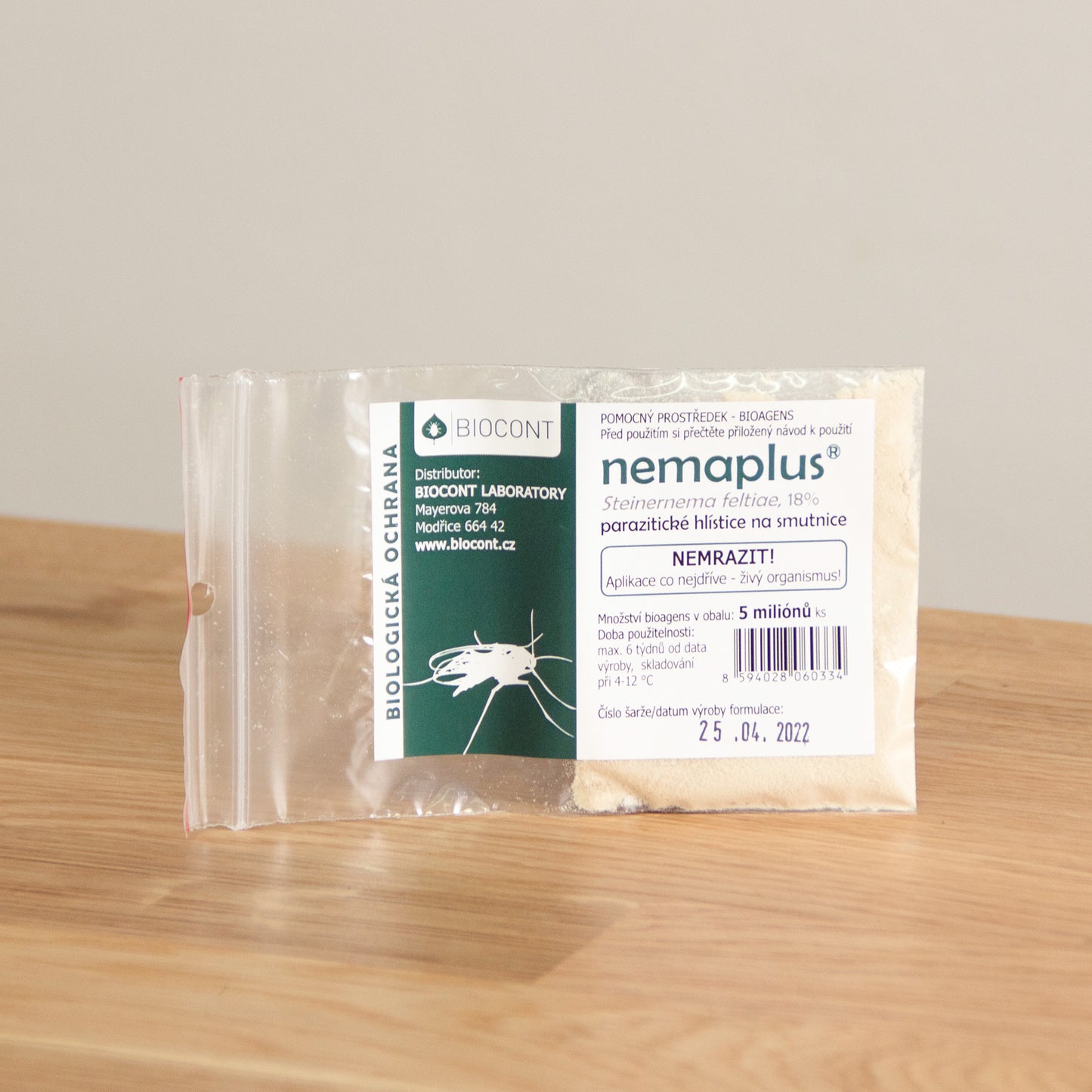 Parazitické hlístice proti smutnicím